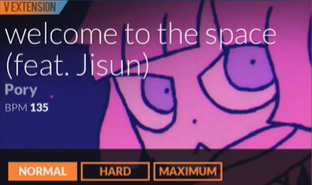 DJMAX¾Vwelcome to the space(feat.Jisun)