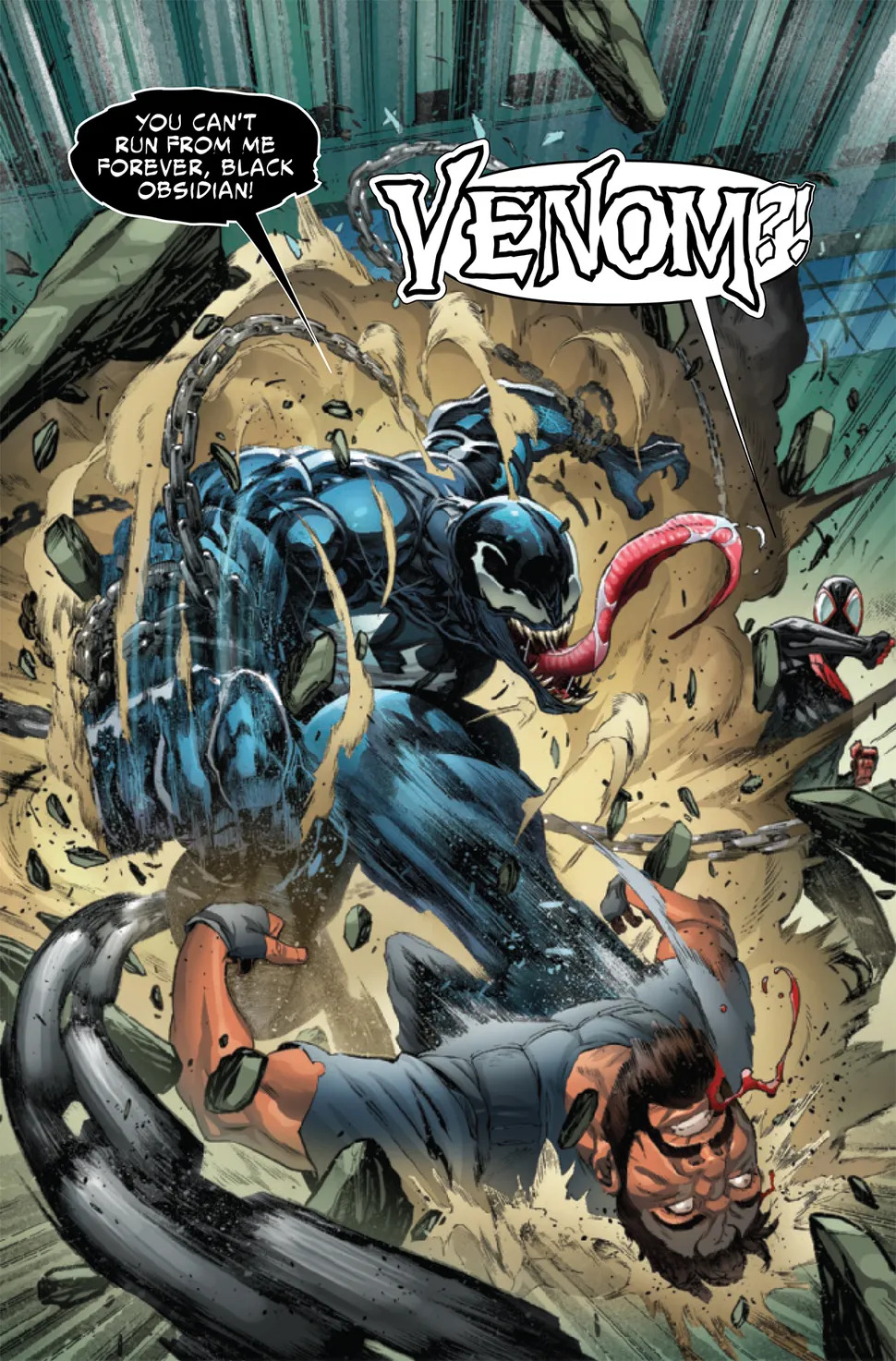 漫威全新《巨型蜘蛛侠（2024）》中 毒液和蜘蛛侠再次成为敌人