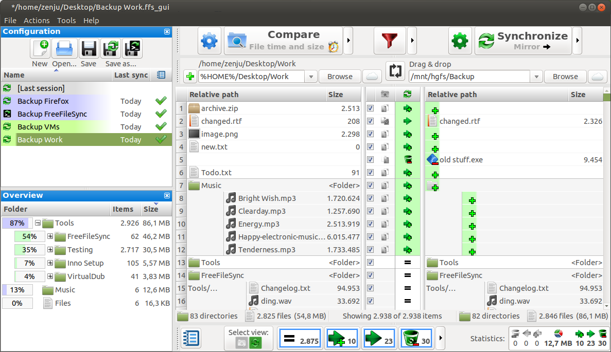 FreeFileSync64位13.3