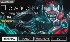 DJMAX¾VThe wheel to the right