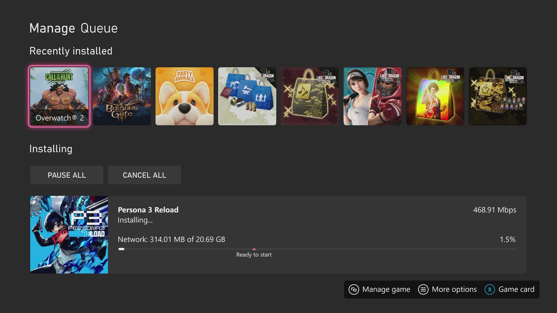《女神异闻录3：Reload》Xbox版现已开放预载