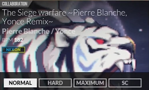 《DJMAX致敬V》The siege warfare~Pierre Blanche