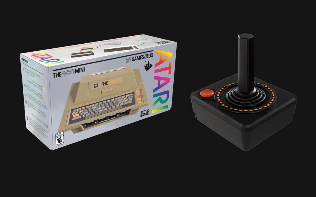 典型《Atari 400 Mini》复刻主机果真 预约三月北美发售