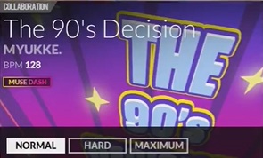 DJMAX¾VThe 90s Decision