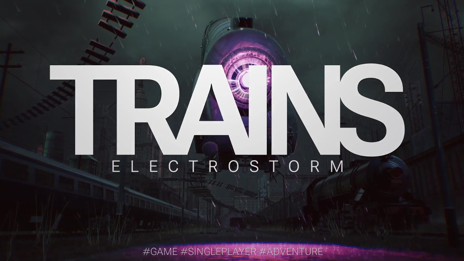 电子朋克冒险游戏《火车：闪电风暴》预告 曾因资金短缺被冻结
