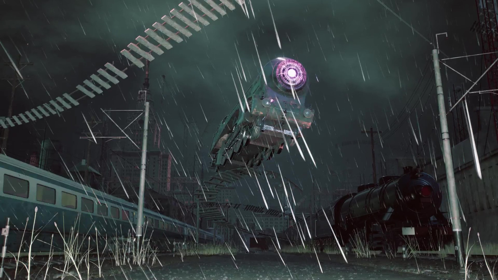 电子朋克冒险游戏《火车：闪电风暴》预告 曾因资金短缺被冻结