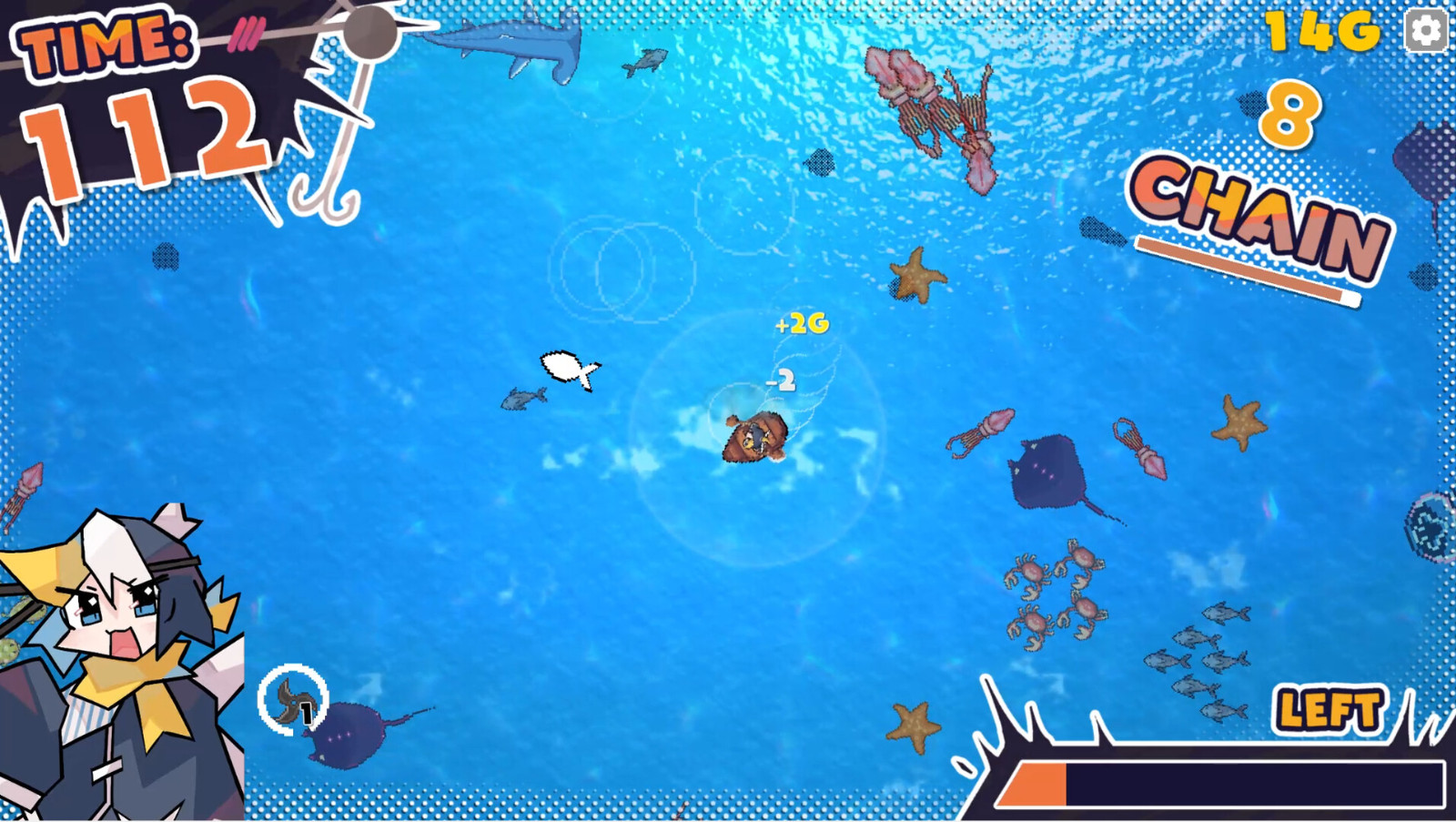 Roguelite俯视角射击游戏《忍者渔线传》Steam页面 2月8日发售