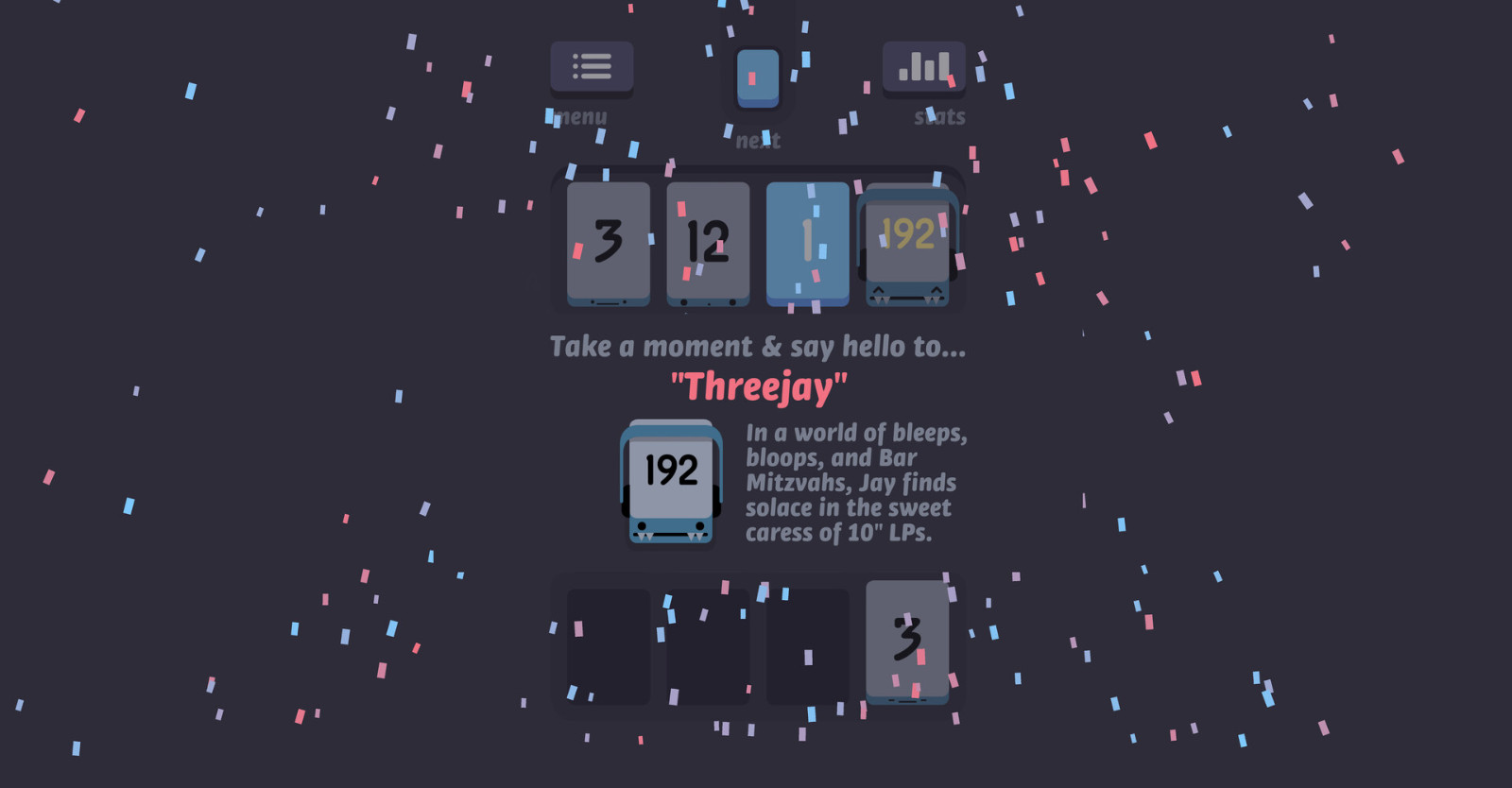 2014年上线IOS商店 数字滑块小游戏《Threes》Steam页面上线