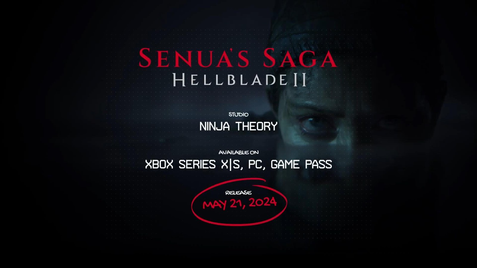 微软宣布《地狱之刃2》将于5月21日发售 新视频欣赏