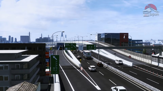 《欧洲卡车模拟2》DLC更新1.1即将上线 追加北九州美丽路线