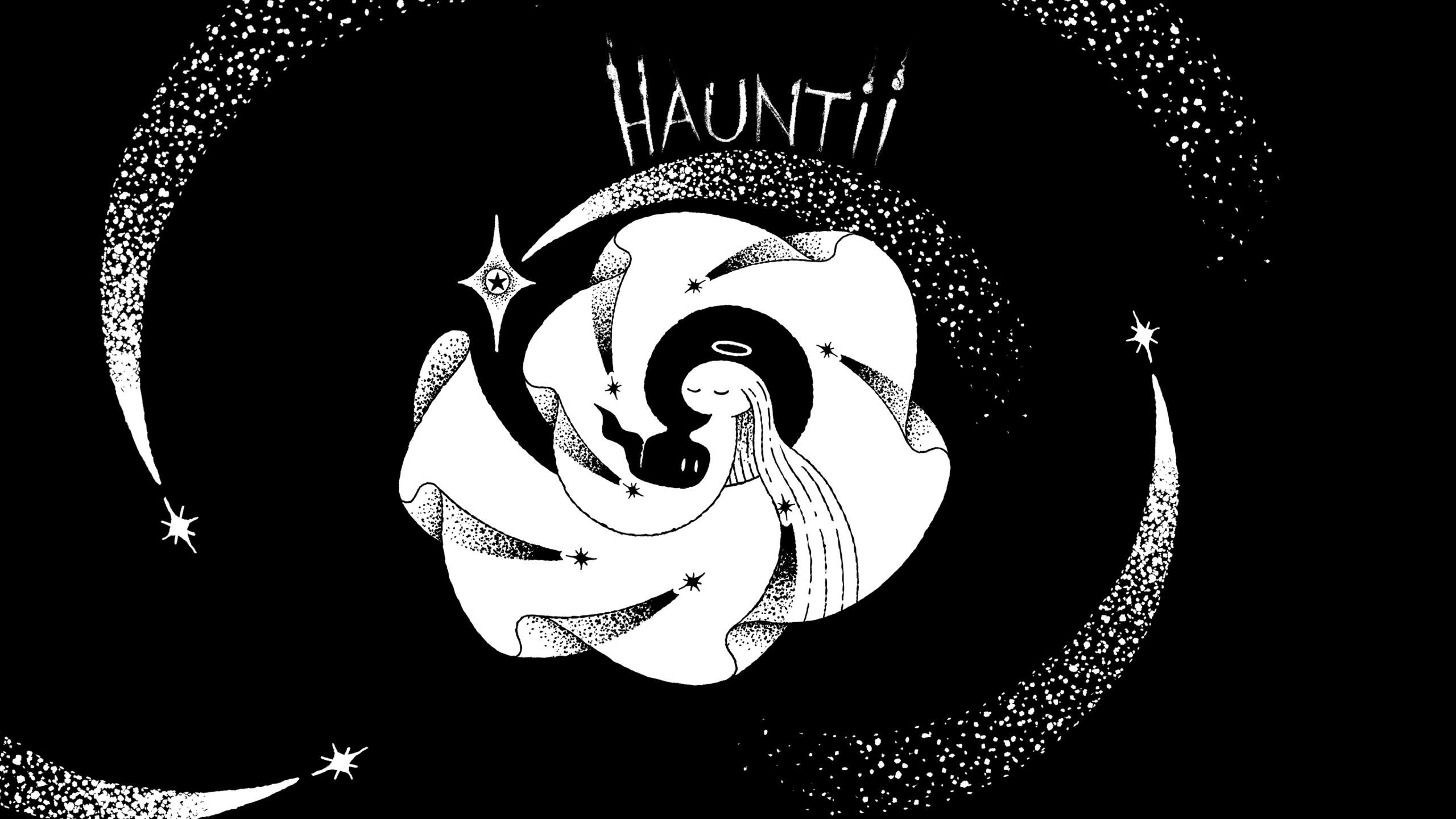 手绘风双摇杆射击冒险游戏《Hauntii》登陆Steam平台 2024年第二季度发售