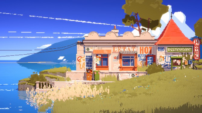《避暑小屋》3月8日Steam发售 治愈系像素微型建筑