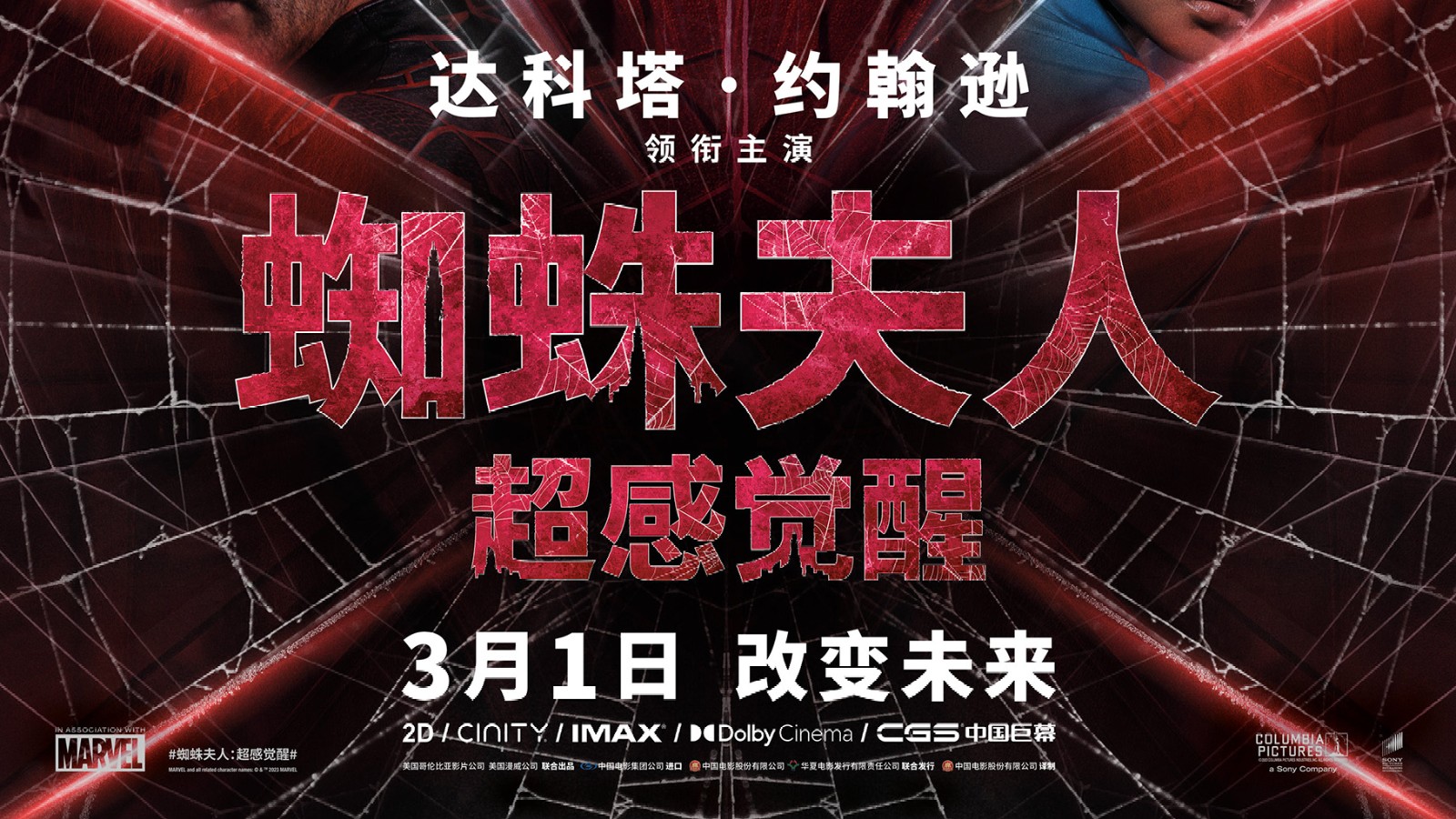 《蜘蛛夫人：超感觉醒》中国内地定档3月1日