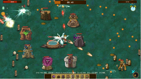 类幸存者结合塔防建造游戏《荒野军团》将于1月26日正式发售