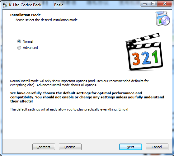 K-Lite Codec Pack Basic64位18.0.5