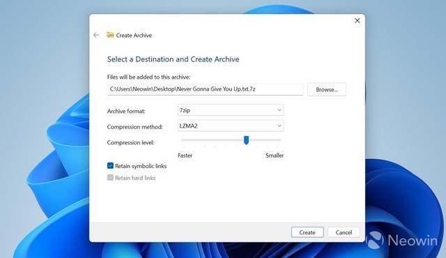 Windows 11新功效去了：文件松缩更减齐里天实