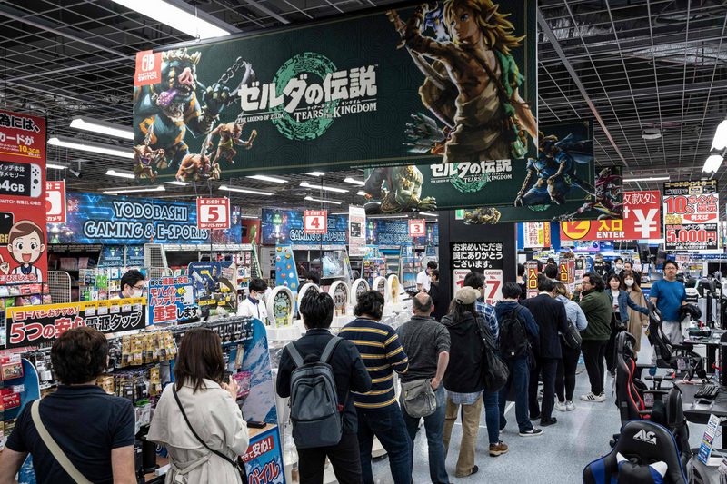 《塞我达：王国之泪》成日本2023年最滞销实体游戏 卖出190万