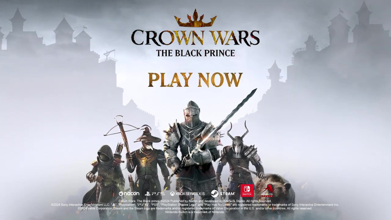 《王冠之战：黑王子》全新预告 3月8日发售