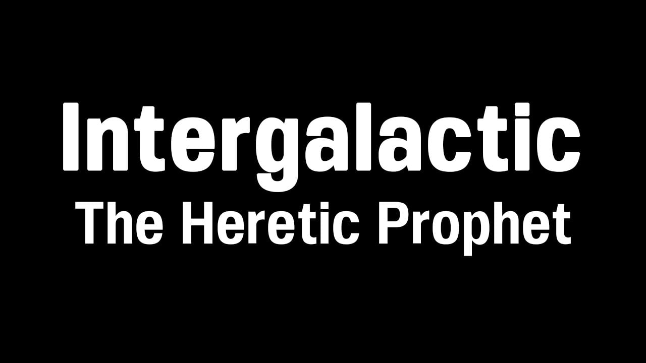 SIE注册新牌号Intergalactic: The Heretic Prophet