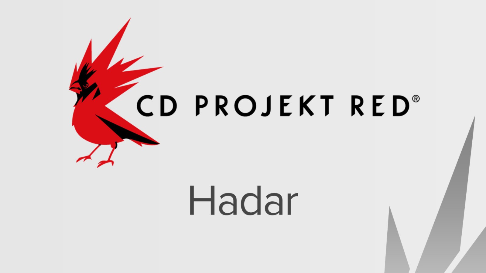 CDPR新作《Hadar项目》不是以封建日本为背景的恐怖游戏