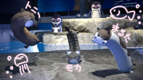猫屁屁相扑大乱斗游戏《Nyaaaanvy》将于2月22日在NS和Steam平台发售！