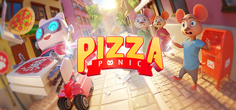 《PizzaPanic》Steam页面上线 可爱猫咪机械人配送竞速