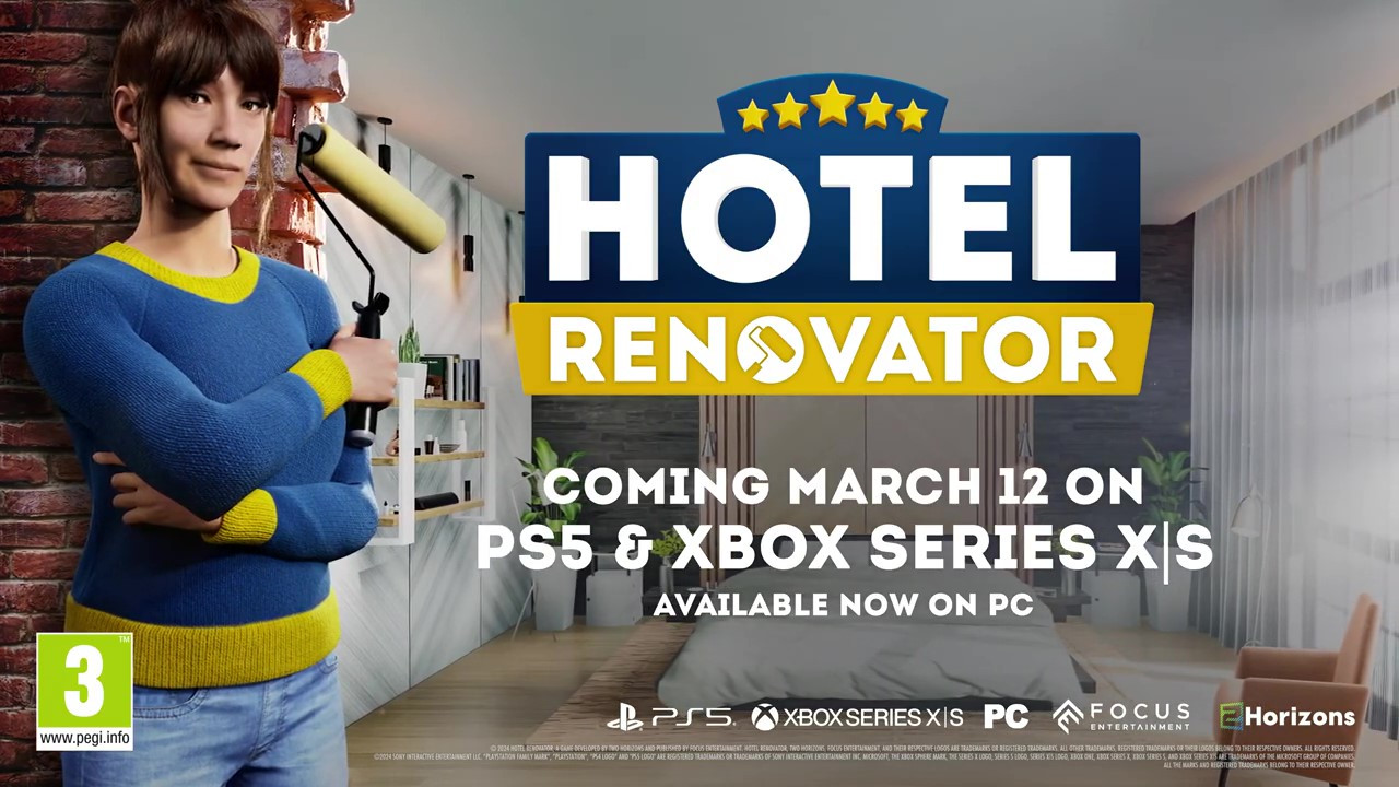 模拟经营游戏《旅馆拆建小大师》主机发售日预告 3月12日上线