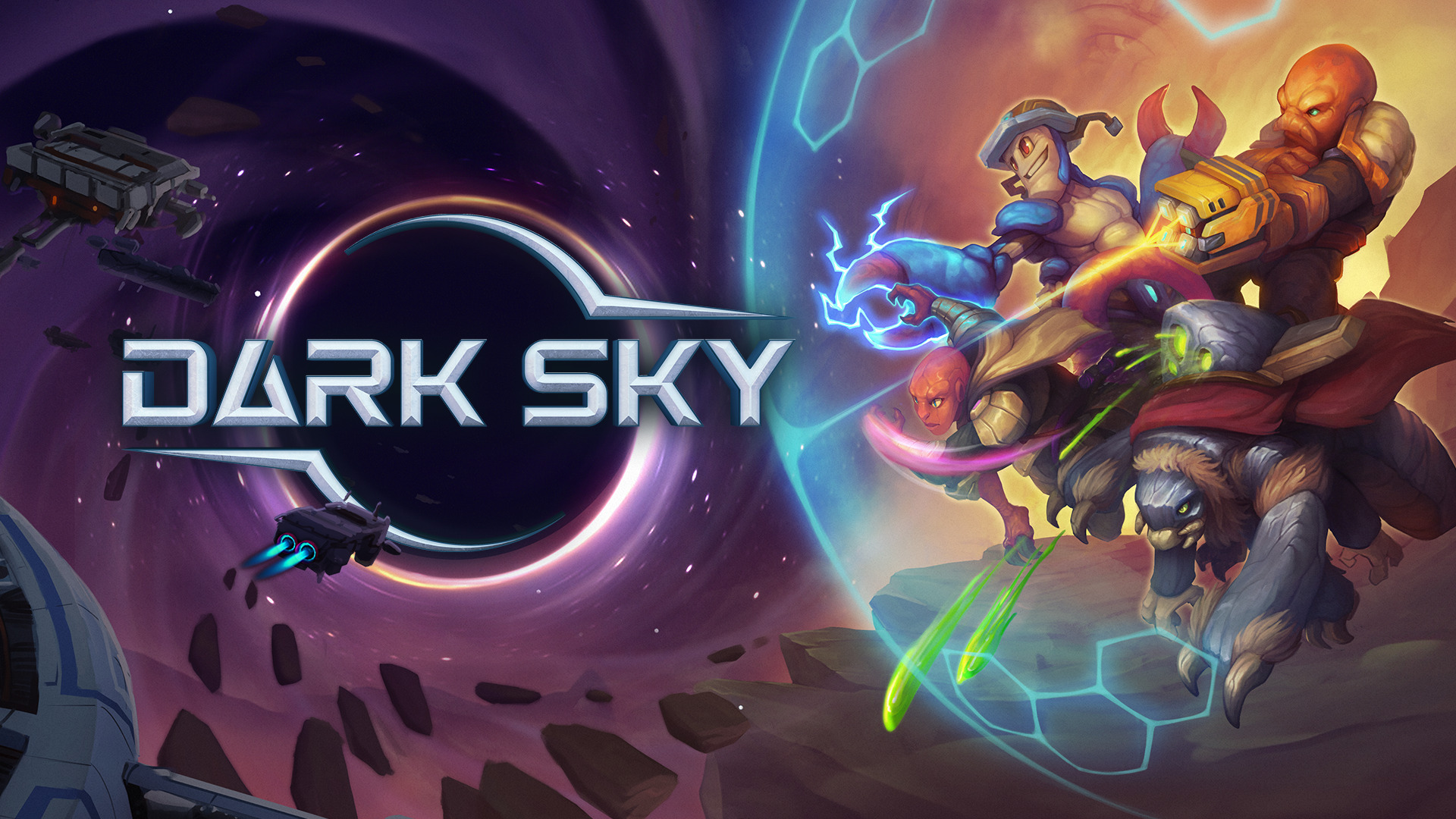 卡牌构筑战术游戏《Dark Sky》现已登录Steam平台