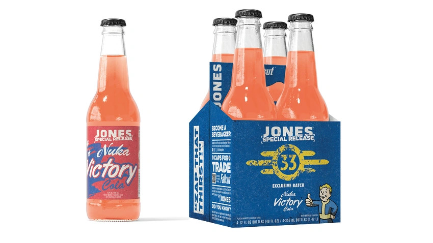Jones Soda战《辐射》电视剧联动 推出齐新心胃核子可乐