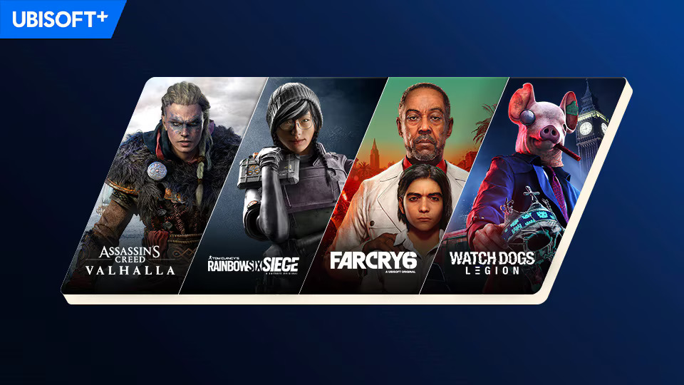 Ubisoft+ 典范现已可正在PlayStation上单独购购
