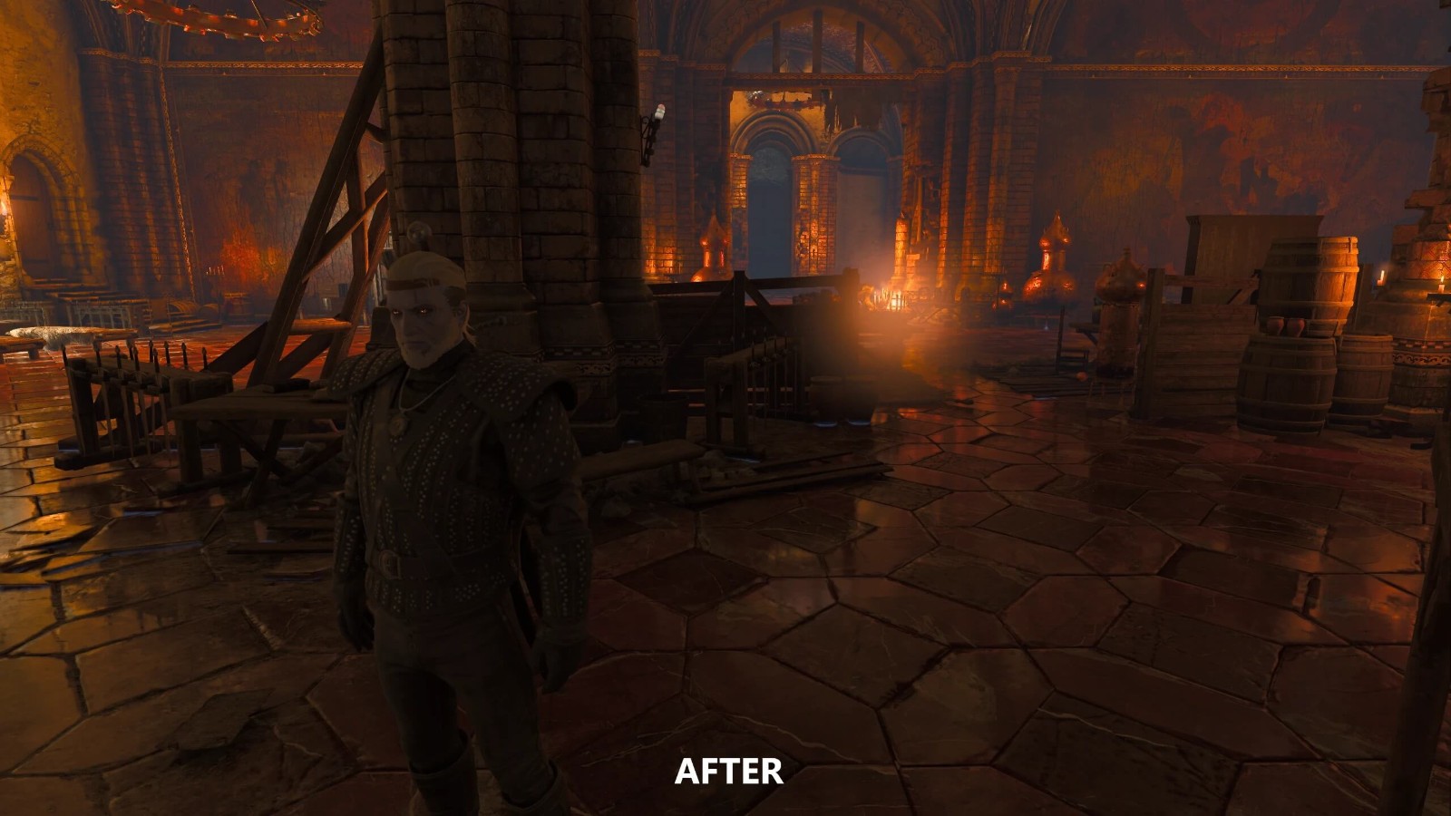 《巫师3：次世代版》MOD修复光追反射优化问题