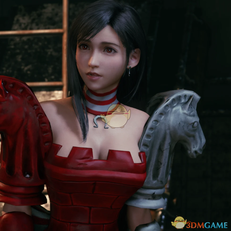 《最终幻想7：重制版》蒂法红皇后连衣裙MOD