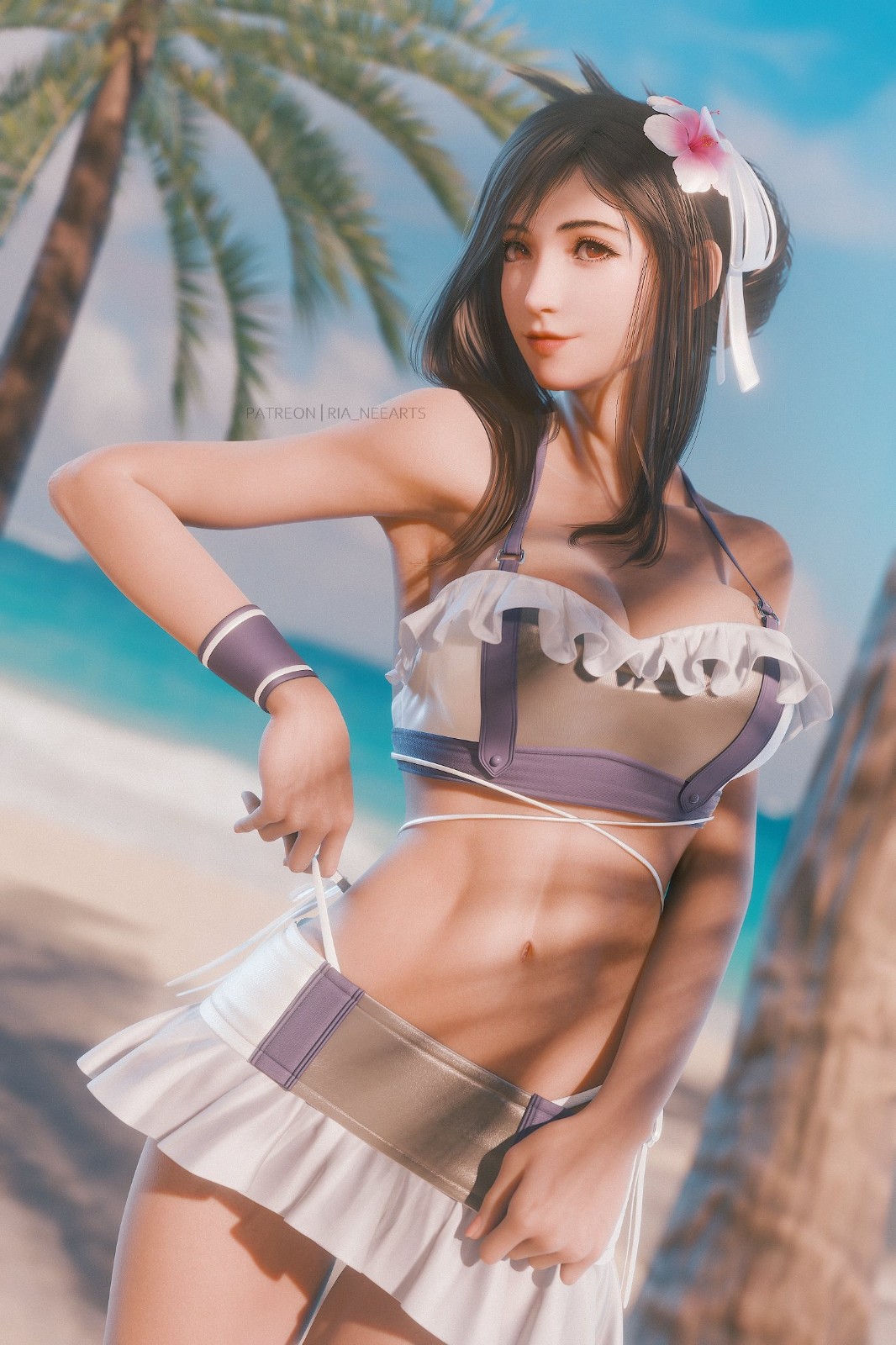  Final Fantasy 7: Rebirth 3D fan Tutifa Alice Youfei is too sexy