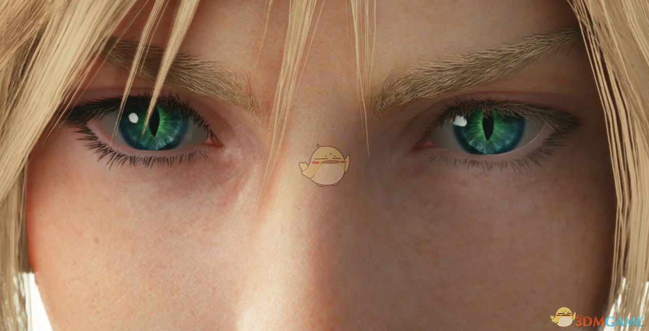 《最终幻想7：重制版》克劳德更加精美的眼睛MOD
