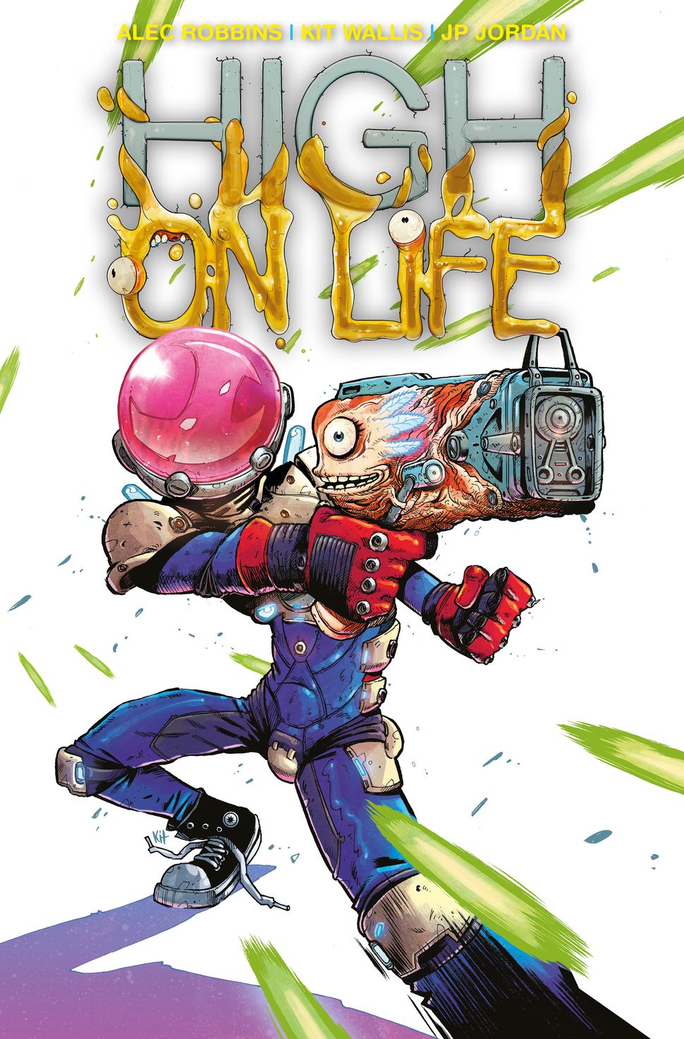 喜剧射击游戏《High On Life》改编漫画公开封面和预览页