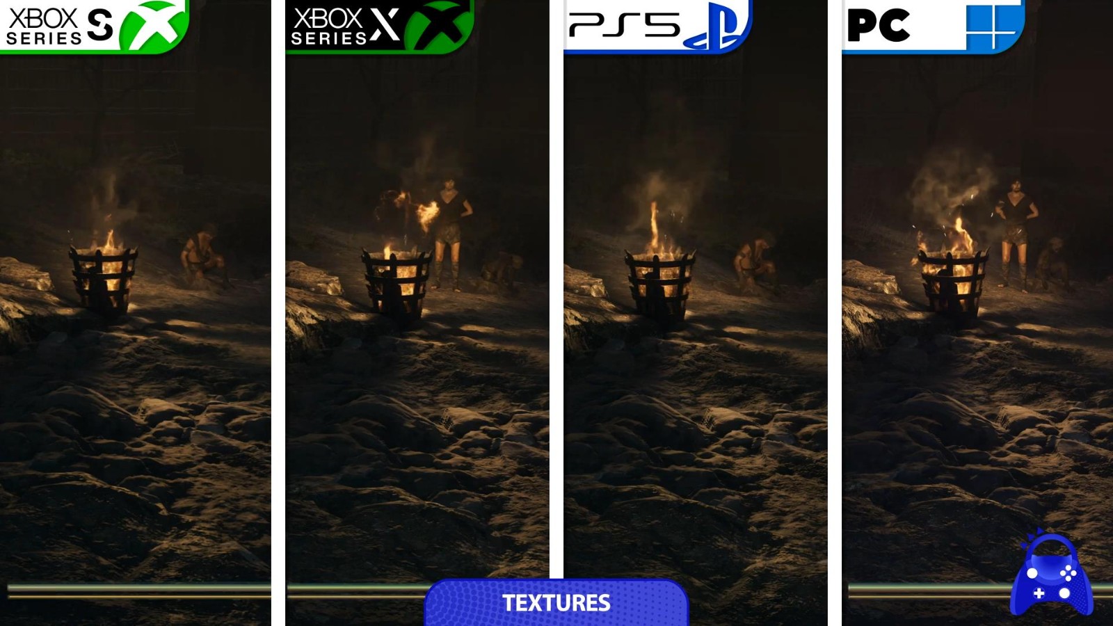 《龙之信条2》PC与主机版对比视频 主机最高40帧左右