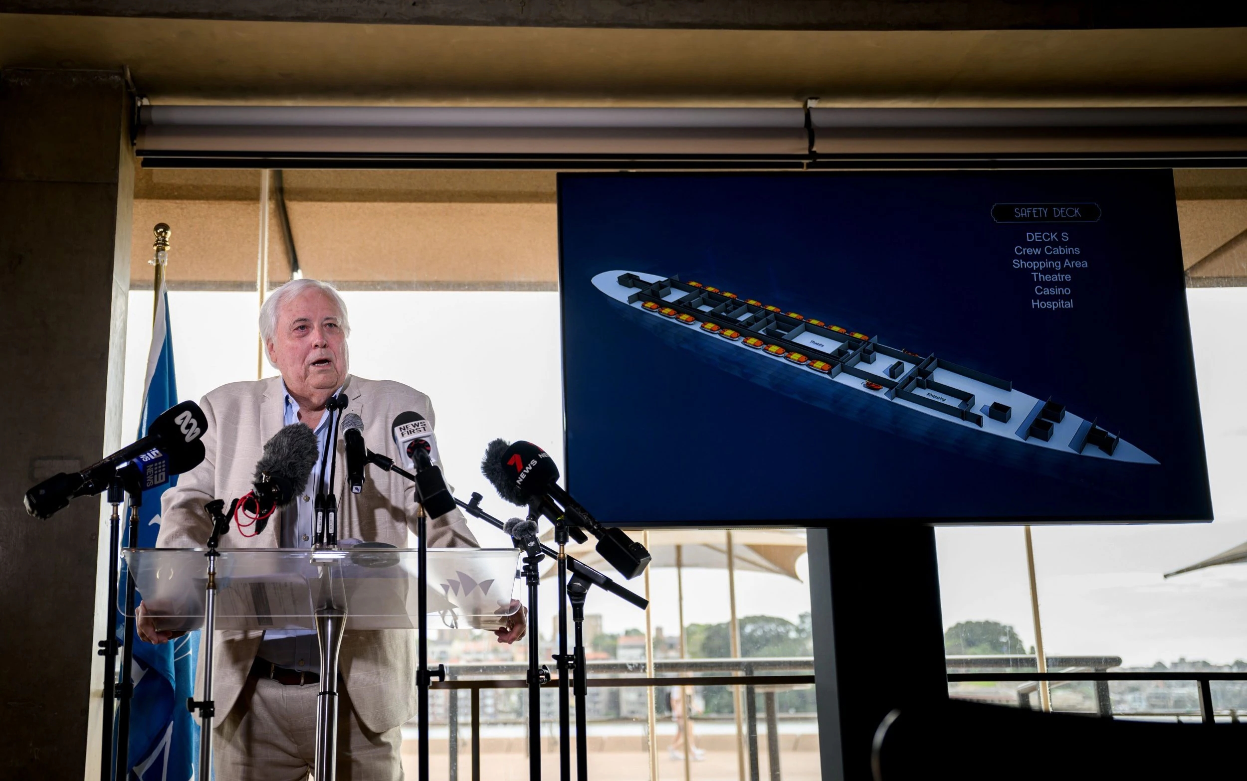 澳大利亚亿万富翁欲复制泰坦尼克号 预计2027年首航