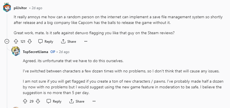 《龙之信条2》玩家正在为PC版开拓多存档位 卡普空也在魔难相关功能