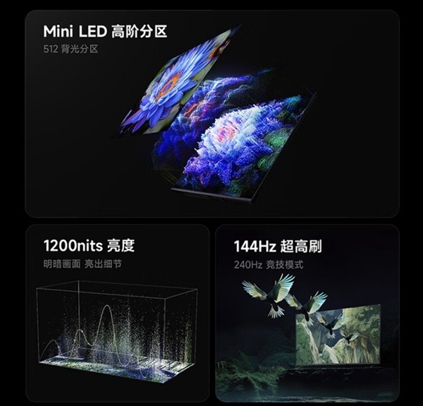 小米电视S75 Mini LED 75英寸去了 4599元杀疯！