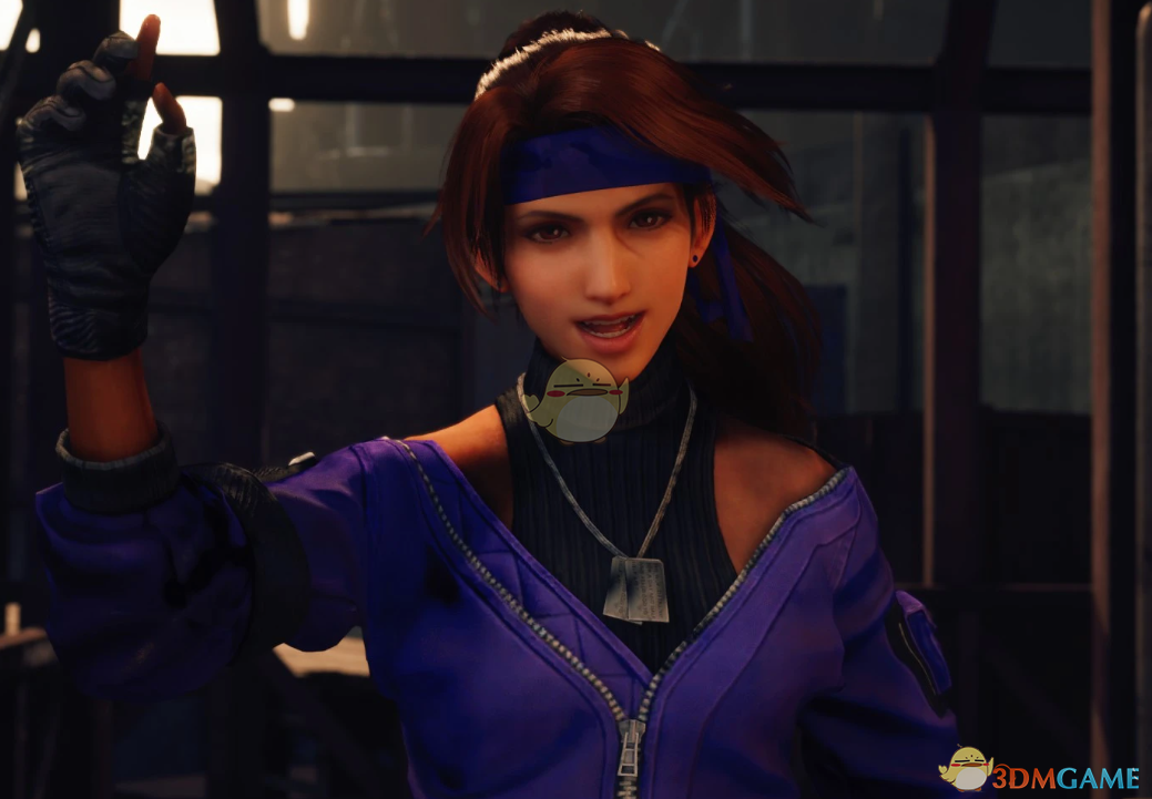《最终幻想7：重制版》杰西紫色时尚街舞服MOD
