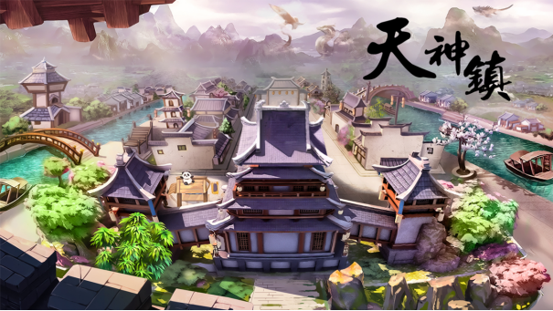国风摹拟策划游戏《天神镇》4月5日免费上线齐新DLC“羽人国”