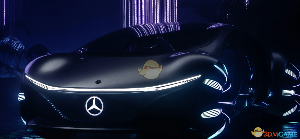 《赛博朋克2077》独立车辆-梅赛德斯奔驰 Vision AVTR MOD
