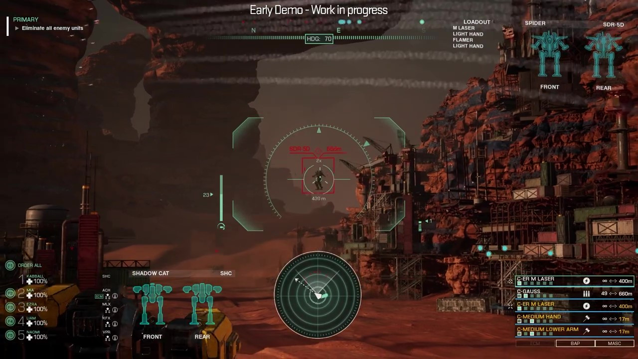 《机甲战士5：部落》全新实机 未来登陆主机平台