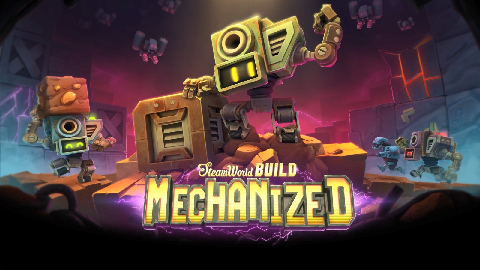 城市建造游戏《蒸汽世界：建造》全新DLC“Mechanized”公布 4月4日发