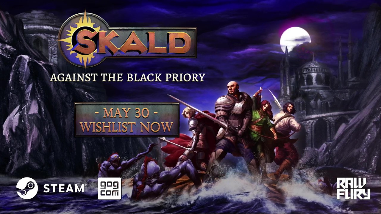 复旧组队脚色饰演游戏《SKALD：侵略黑修院》发售日预告 5月31日发售