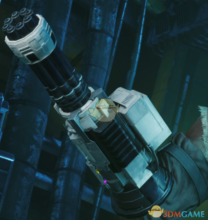 《最终幻想7：重制版》巴雷特的尘白机械之枪MOD