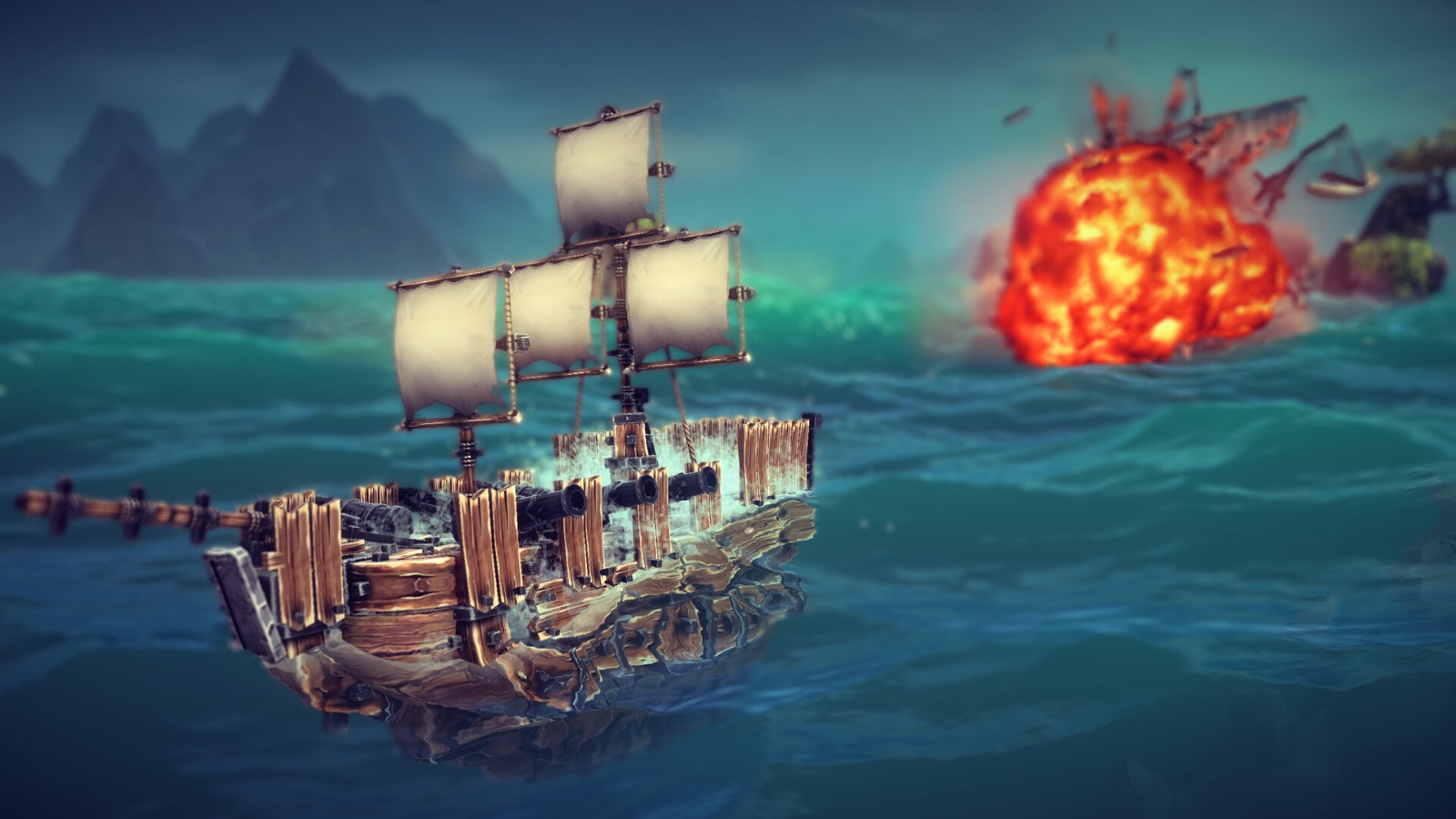 物理修筑游戏《围攻》全新DLC“割裂之海” 5月24日发售