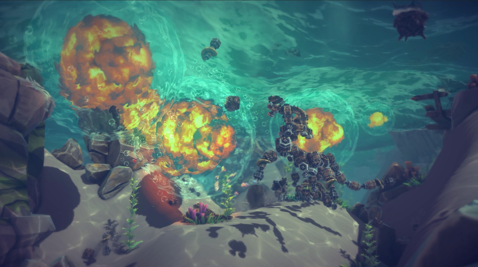 物理修筑游戏《围攻》全新DLC“割裂之海” 5月24日发售
