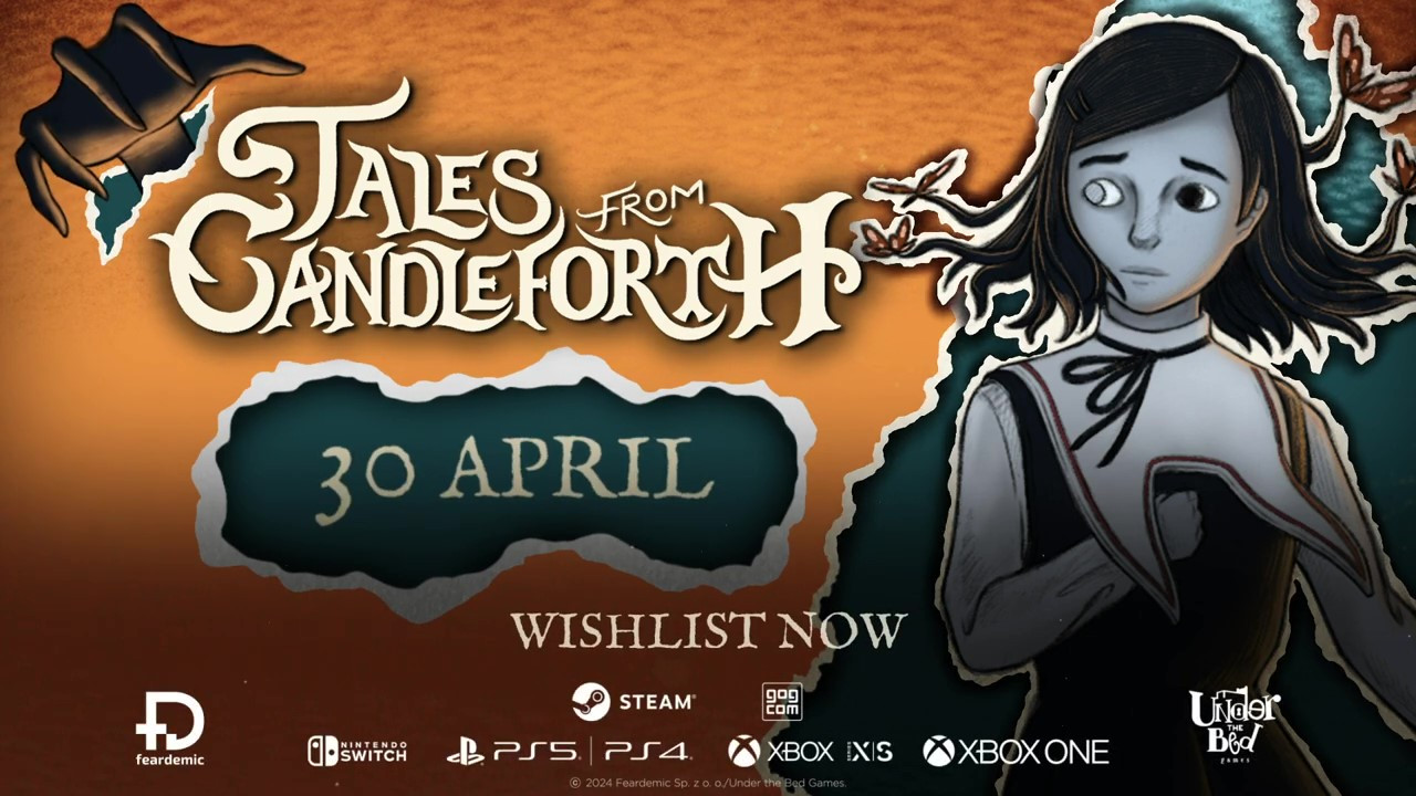 指反面击无畏游戏《Tales from Candleforth》发售日预告 4月30日发售