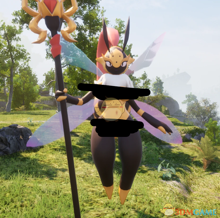 《幻兽帕鲁》更加性感的女皇蜂的模型MOD